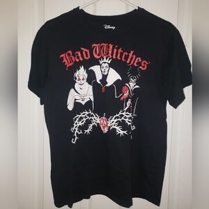 Disney Villian Bad Witches Black T-Shirt